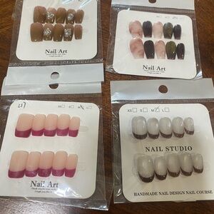 Assorted Nail Art Set with Designs